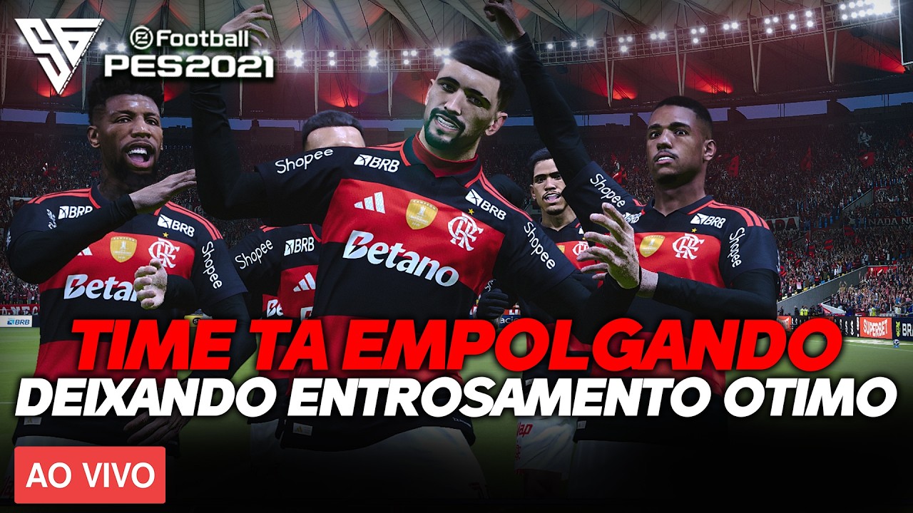 DEIXANDO O ENTROSAMENTO PERFEITO PRA BUSCAR VITORIA - GAMEPLAY PES 2021 - 60 FPS - SADAN GAMER - PC