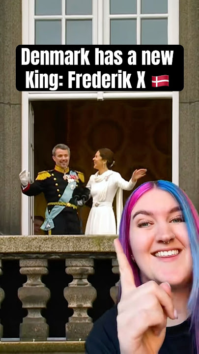 Denmark got a new King in 2024: Frederik X 🇩🇰 #denmark #kingfrederik