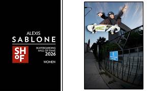 ALEXIS SABLONE- WOMEN'S INDUCTEE - YouTube