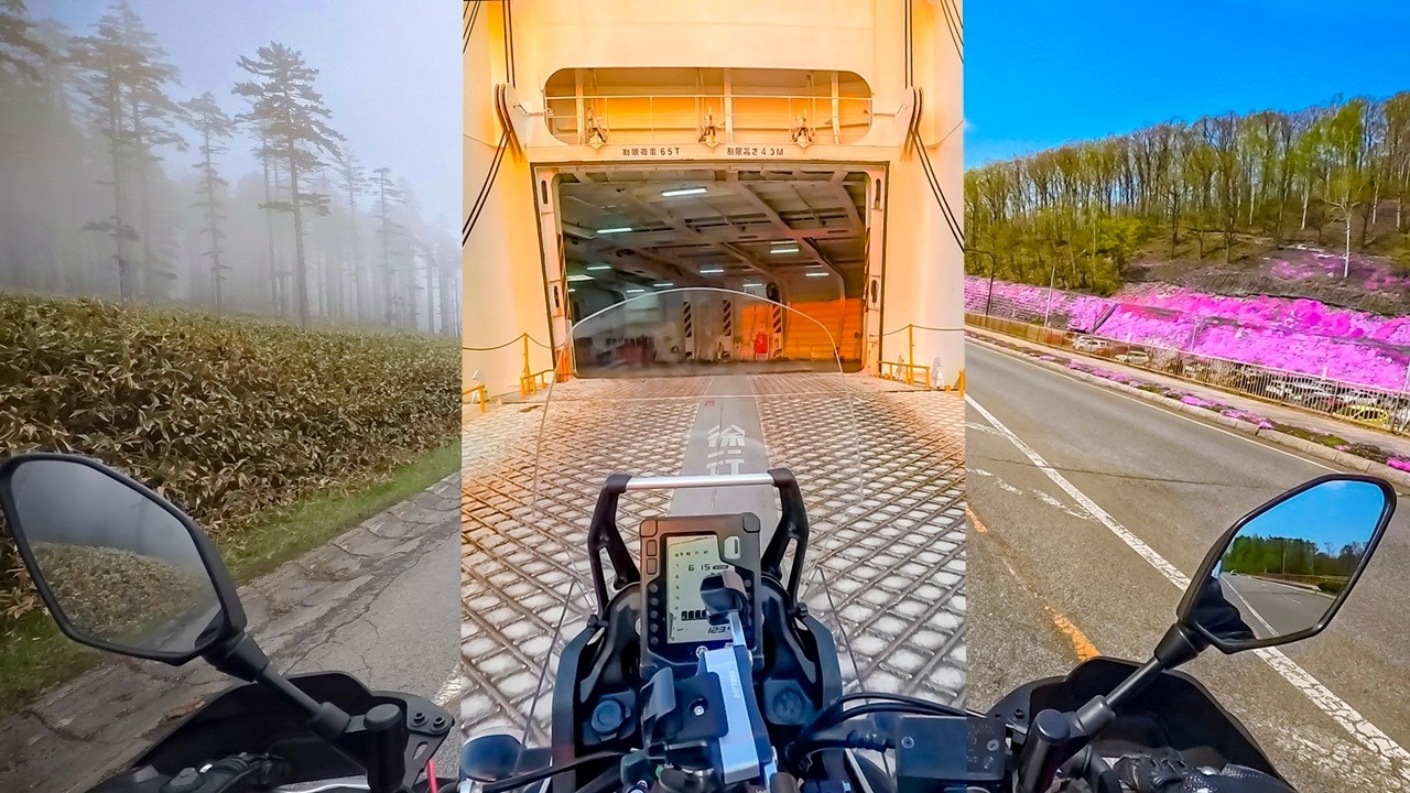 【TENERE700】Hokkaido MotoCanp Touring in Japan 1 / 北海道キャンプツーリング1