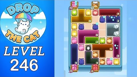 Drop The Cat Level 246 Walkthrough