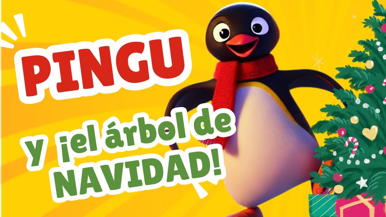 Cuento de Pingu y ¡el árbol de Navidad mágico! 🎄 ️| Cuento Infantil ...