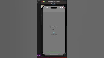 Dark Theme & Light Theme Switching in Flutter