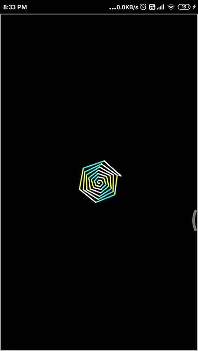 Easily Design YOUR own Hexa spirals in python, #shorts, #pydroid, # ...