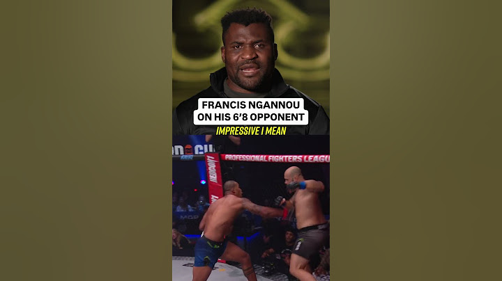 Francis Ngannou On Renan Ferreira ✍️ | Battle Of The Giants