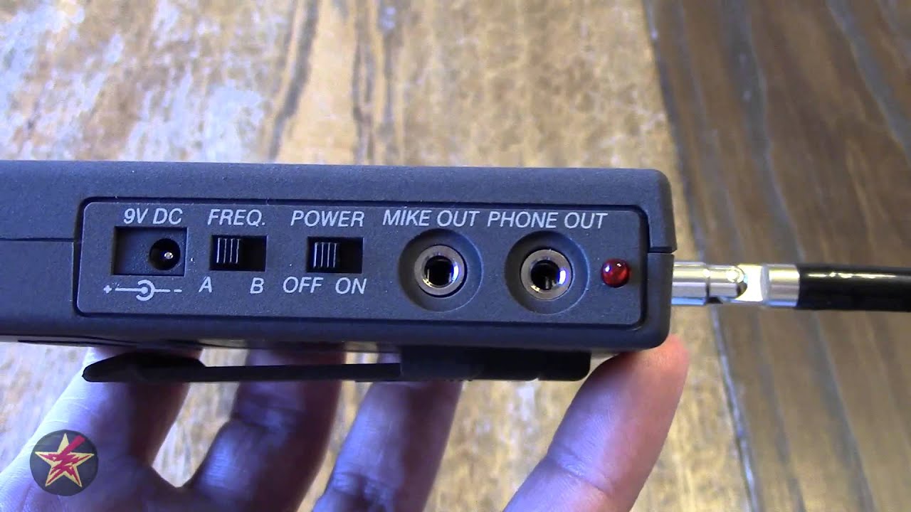 Audio Technica ATR288W VHF Wireless Microphone System Review