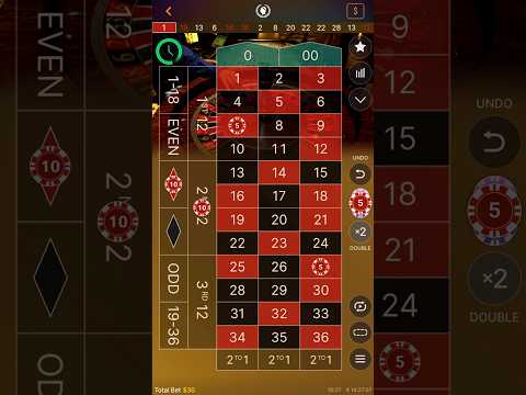 The BRAND NEW Remote Roulette From The Caesars Palace Online Casino App! #caesarspartner #roulette