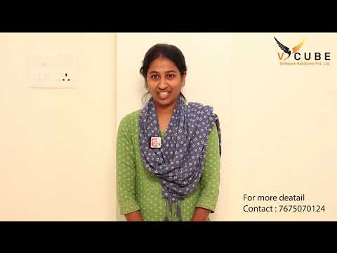 Python Full Stack Student review | V CUBE Software Solutions Pvt. Ltd. Kphb