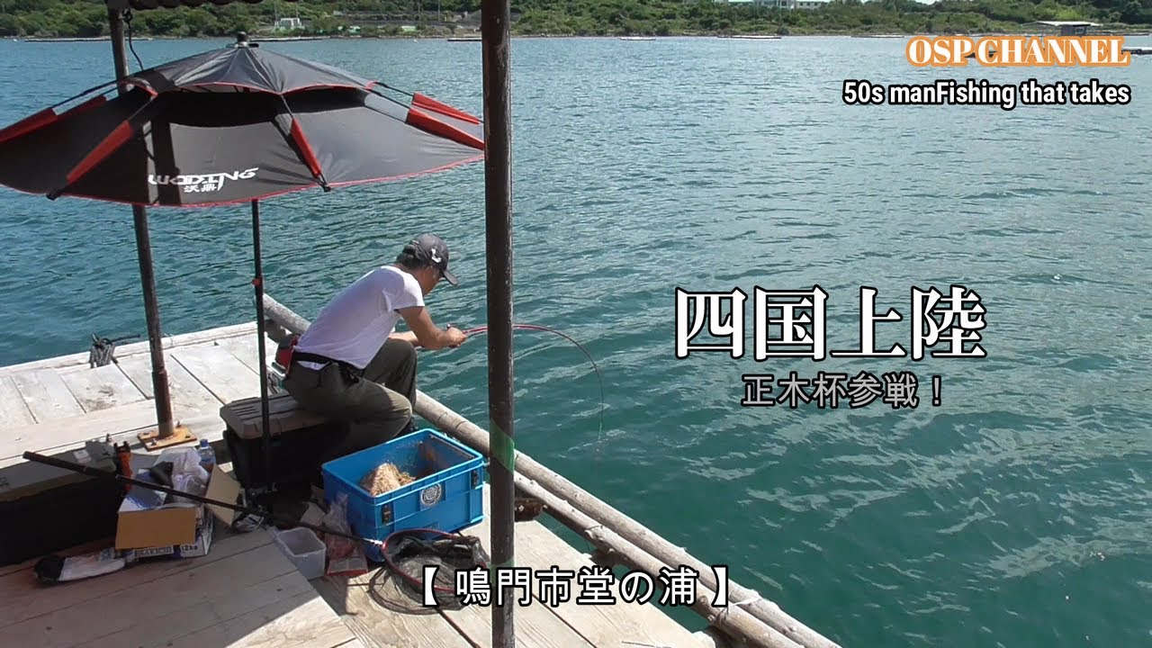 【かかり釣り】何時もとは、テイストの違う動画に成ってしまいました。（汗）舞台は、鳴門市堂ノ浦！正木杯に参戦して来ました！
