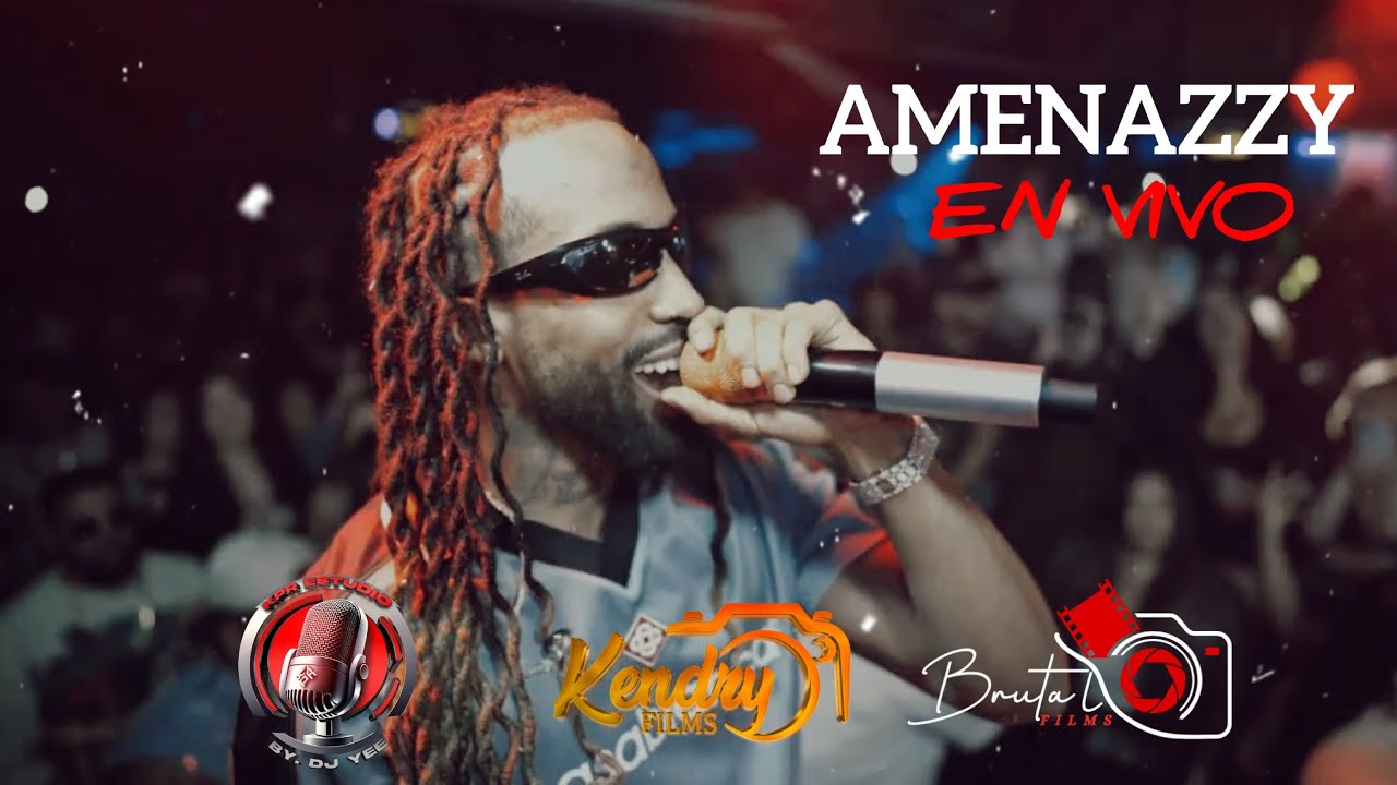 AMENAZZY - EN VIVO (NTG LLEGA DE SORPRESA) AUDIO HD 4K