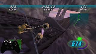 Bumpy's Breakers No Upgrades (PB)- 3:24.613 / 1:05.140 || Star Wars Episode 1: Racer