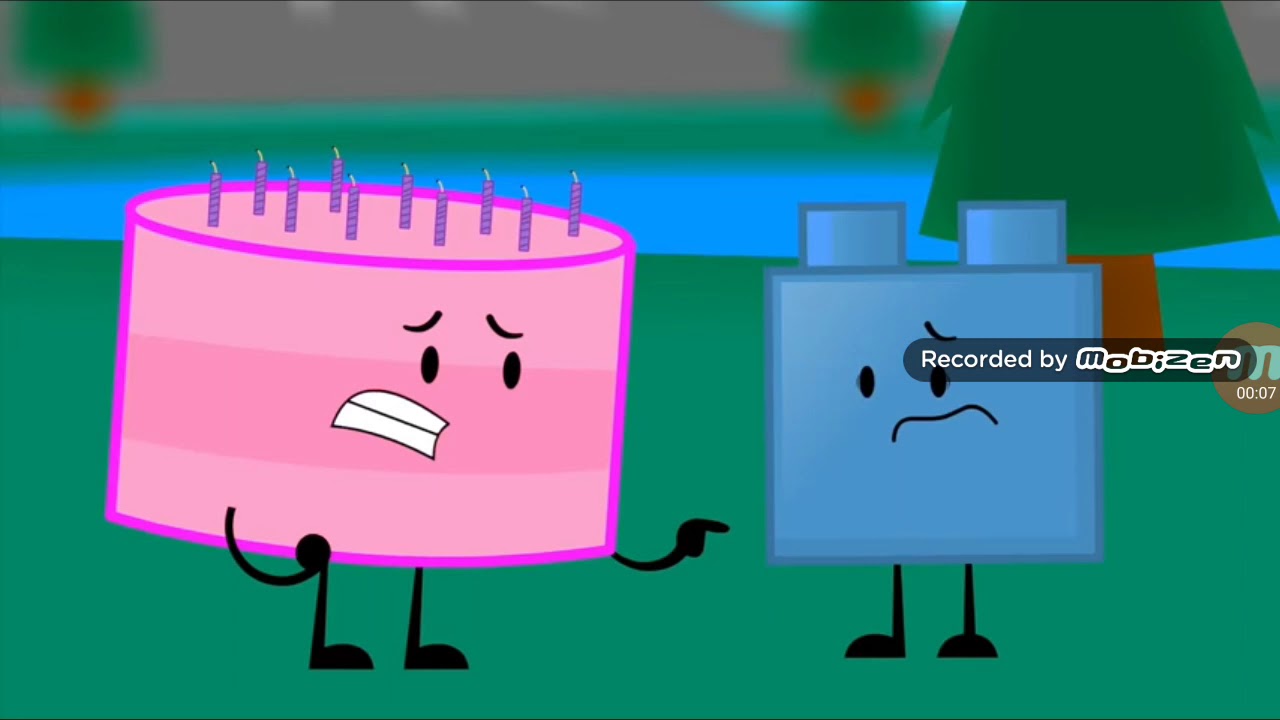 Cakey Object Show Object Invasion - Cakey and Lego Scene - YouTube