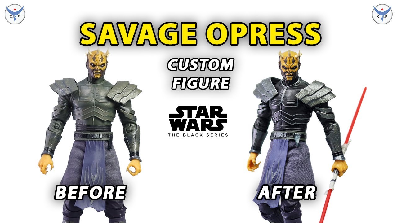 The Black Series Savage Opress - Figure Fix 01