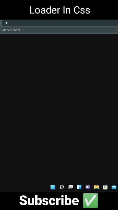 Html Css loader easy animation | Webslide | #frontend #html #css # ... image.