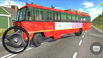 Village Route Local Bus Driving Game - Indian Sleeper Bus Simulator | Bus Game Android Gameplay 