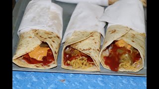 Healthy Roll with egg and Maggi || मैगी और अंडे का बाजार जैसा हेल्थी रोल