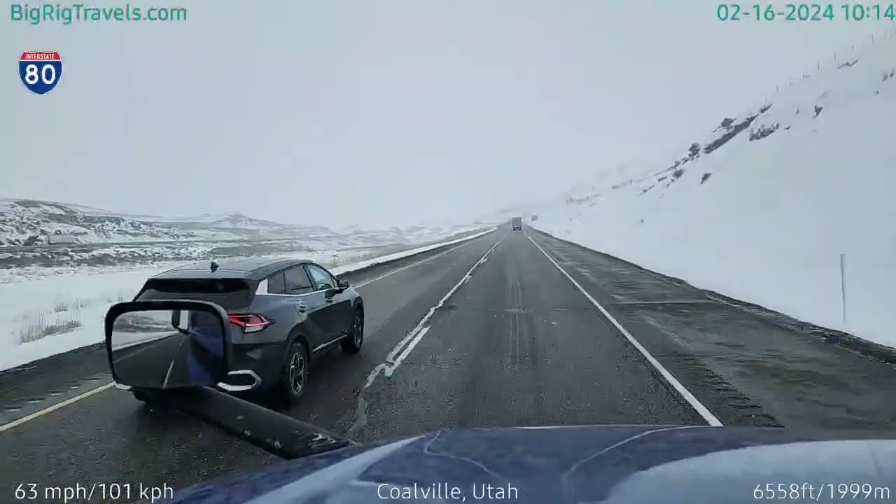BigRigTravels LIVE | Echo Canyon, UT to Sinclair, WY (2/16/24)