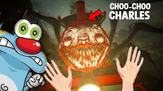Choo-Choo Charles is the SCARIEST GAME EVER..ft Oggy screenshot 5