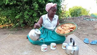 African Village Life\/\/Cooking African Traditional Food for Breakfast