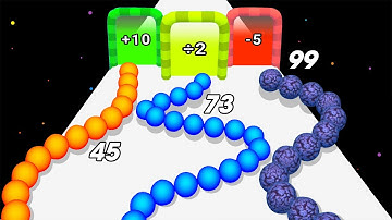 Snake Ball Run 3D - Math Games (All Balls)