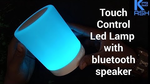 Led Touch Lamp Bluetooth Speaker with 7 Multi Colour Devcool Led Touch Lamp Bluetooth Speaker Review