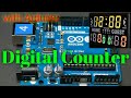 How to make Digital Counter | arduino digital counter with digital volt meter | 7 segment arduino