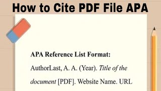 APA In-Text Citation - Example, PDF