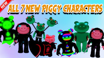 UPDATE - Find The Piggy Characters - *ALL 7 NEW BADGES*
