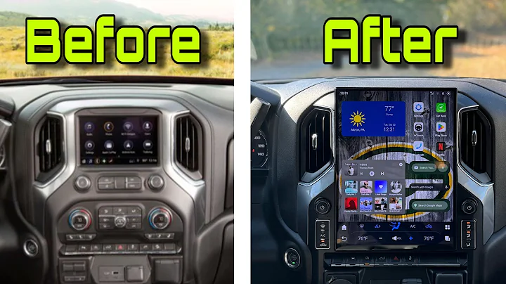 FINALLY a Proper Screen! 19-24 Silverado / Sierra 15" Tesla Radio Install