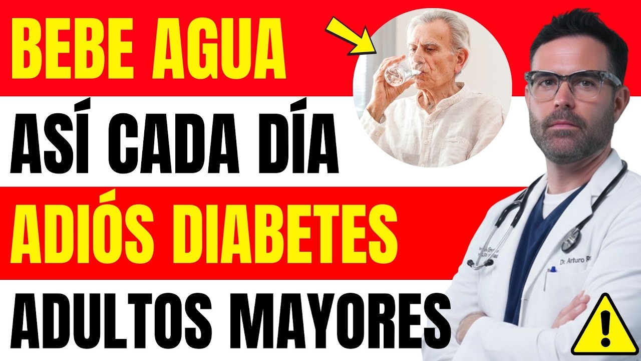 Cómo Beber AGUA de la Forma CORRECTA para CONTROLAR su AZÚCAR y VENCER la Diabetes