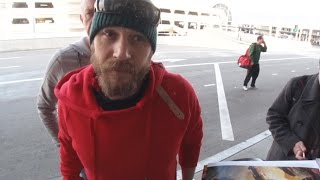 Tom Hardy Is Everyone's Pal At LAX