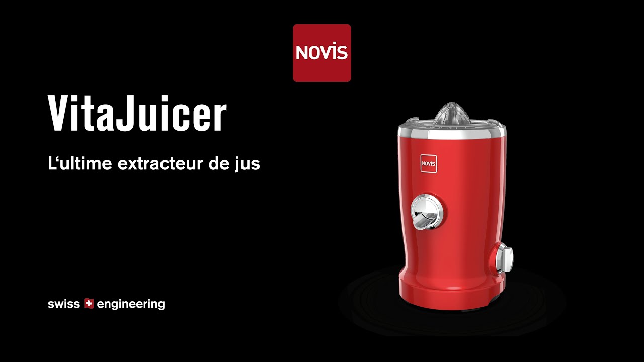 Novis VitaJuicer - l'ultime extracteur de jus 4-en-1