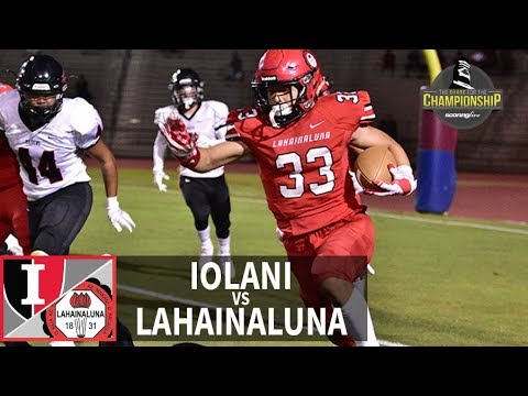 SL Replay | Iolani vs. Lahainaluna: HHSAA D2 Football Semifinal (Nov. 3, 2017)