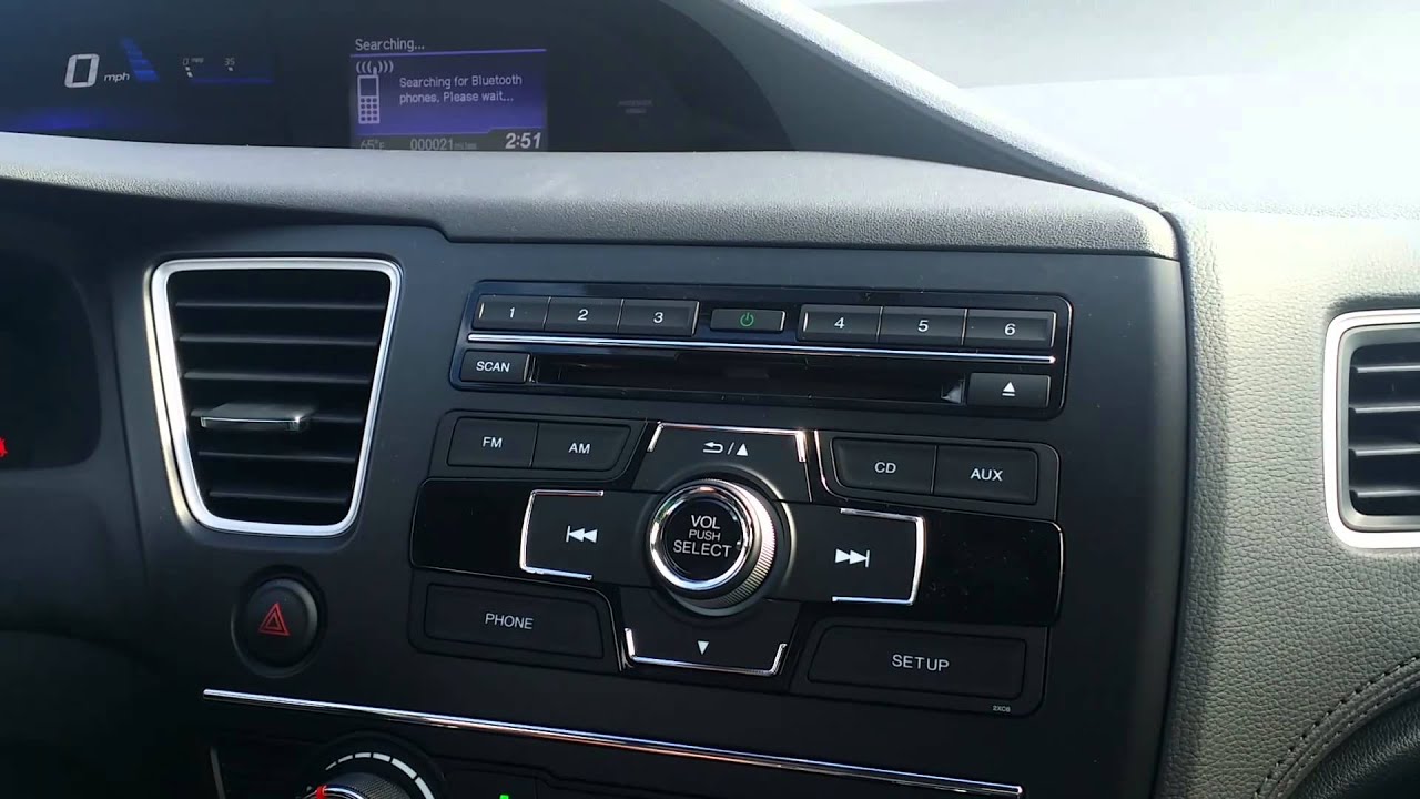 How to】 Connect Iphone To Honda Civic 2015