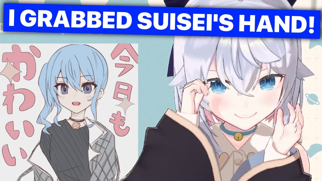 Fangirling Over Suisei (Kagura Nana) [Eng Subs]