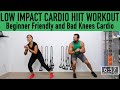 LOW IMPACT CARDIO HIIT WORKOUT - Beginner friendly and good for bad knees workout