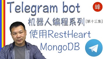 Telegram Bot 电报聊天机器人连接 RestHeart MongoDB 数据库