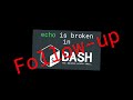 echo is broken: a follow-up video