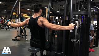 Rear Delt Fly Machine Neutral Grip