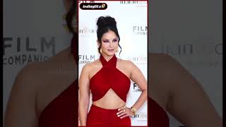 Sunny Leone with Husband Flaunts Her Toned Midriff In A Cut-Out Dress at Indian Accent Event #shorts screenshot 5