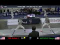 A1 - Cadet Men's Saber - T8 - (Tsi v Anthony) - October NAC - Salt Lake City, UT – 2025