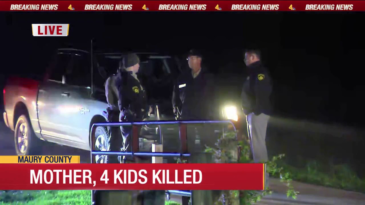 Mother, 4 kids dead in Maury County - YouTube