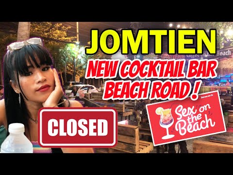 Jomtien Beach Road New Cocktail Bar on Soi 15 and 1669 Restaurant 2022