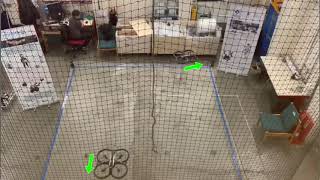 Celebrity Multiple parrot ar drones flying autonomously Wealth