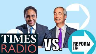 Times Radio Melts Down Over Reform UK’s Two Tier Policing Argument