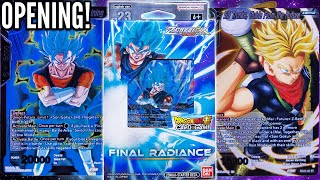 DBS Card Game: Vegito Starter Deck Unboxing! (Final Radiance) screenshot 2