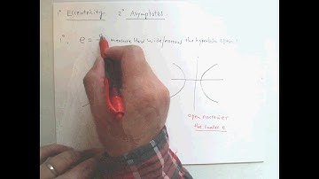 Hyperbola (Part 3 of 6: Eccentricity and Asymptotes of Hyperbola)