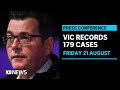 Victorian Premier Daniel Andrews gives a daily COVID-19 update | ABC News
