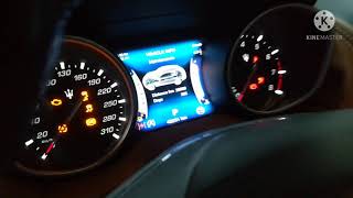 Maserati levante 2018how to rest oil service..#italy #uae #germany Routine Maintenance Overdue Maserati Levante