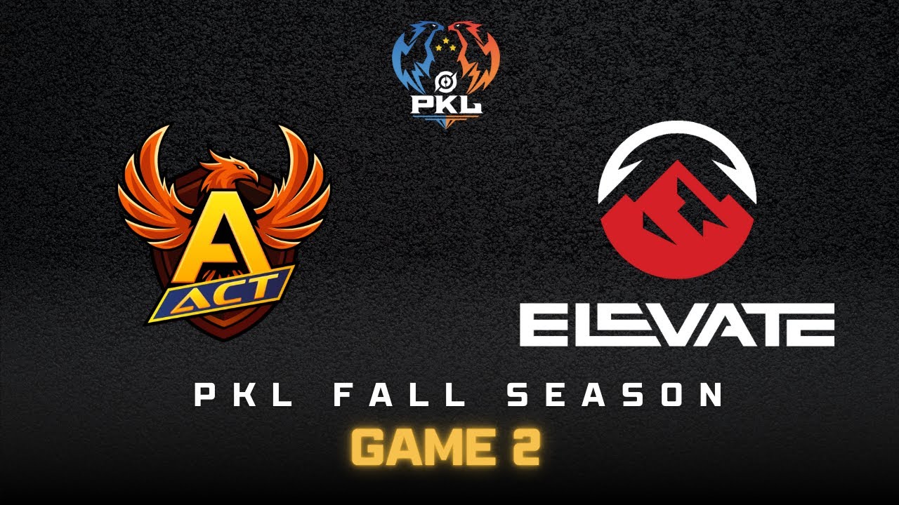 ACT Esports Club vs Elevate Game 2 | PKL Fall 2025 | Regular Season